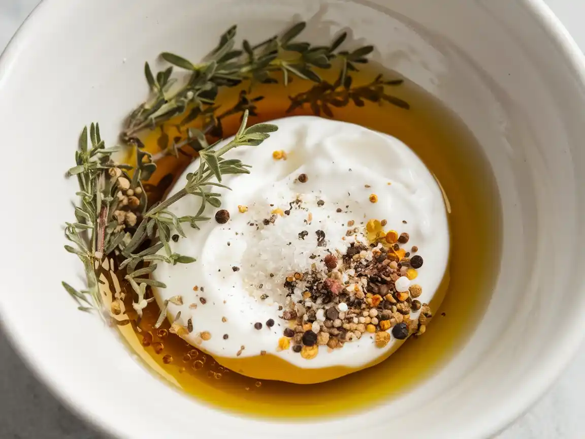 Joghurt-Dressing für Gurkensalat