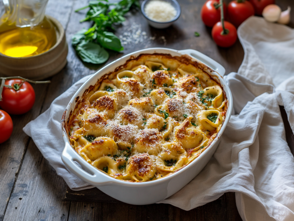 Tortellini Auflauf – Herzhaftes Rezept Für Die Ganze Familie