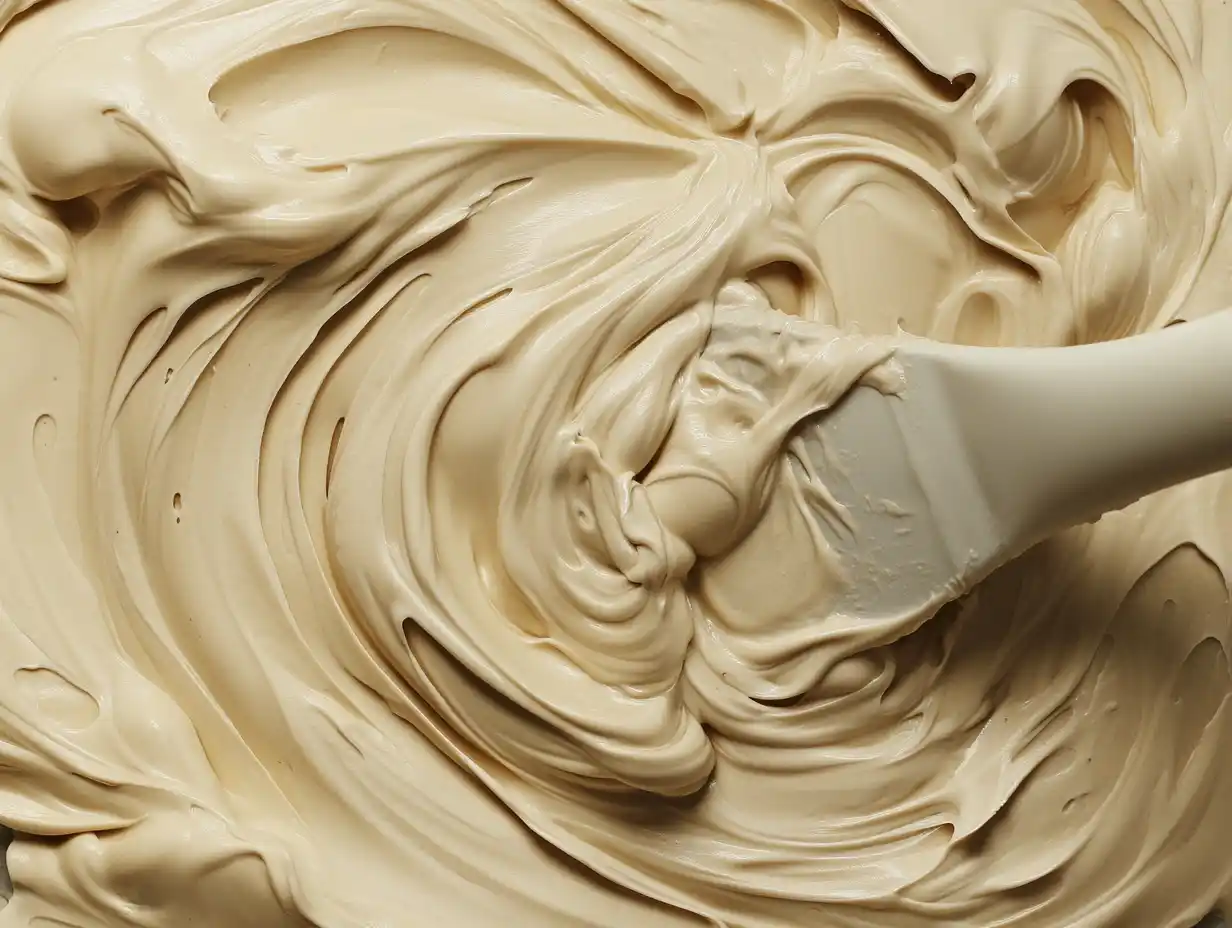 Mascarpone Creme Schoko – Geschmolzene Schokolade einrühren