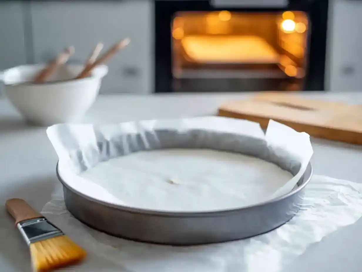 Backvorbereitungen für glutenfreien Tortenboden treffen