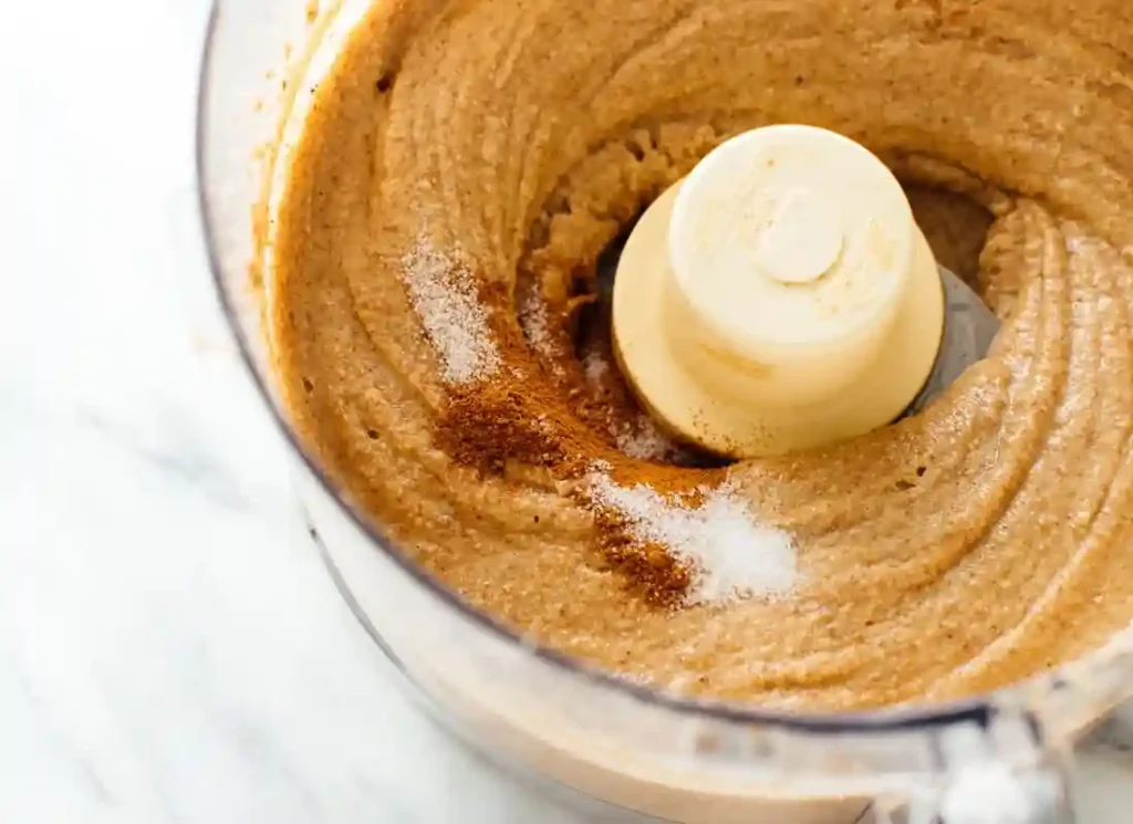 Mandelmus mit Zimt und Vanille im Mixer – Mandelmus Rezept selbst gemacht