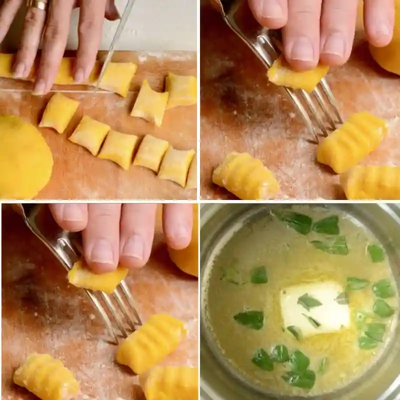 Kürbis Gnocchi formen und mit Salbeibutter verfeinern – Schritt-für-Schritt Anleitung