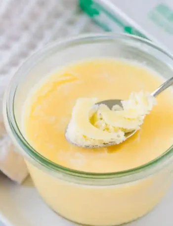 Butterschmalz selber machen – cremiges Butterschmalz im Glas nach einfachem Butterschmalz Rezept