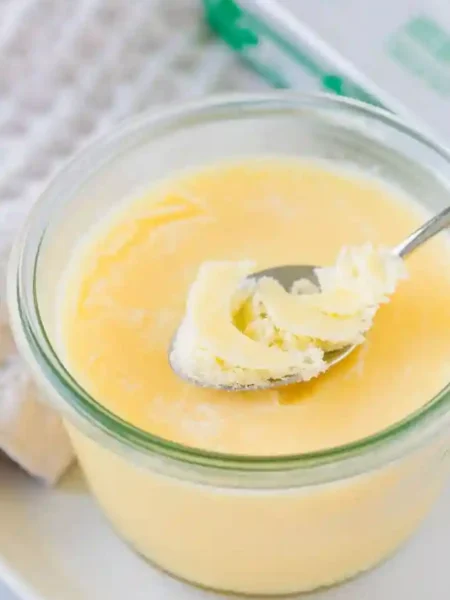 Butterschmalz selber machen – cremiges Butterschmalz im Glas nach einfachem Butterschmalz Rezept