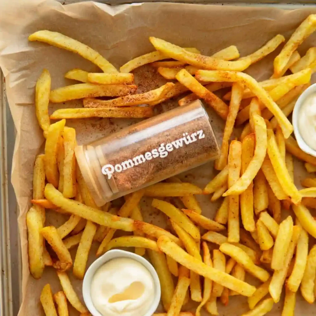 Pommes Gewürz selber machen wie beim Imbiss – knusprige gewürzte Pommes mit selbst gemachtem Pommesgewürz