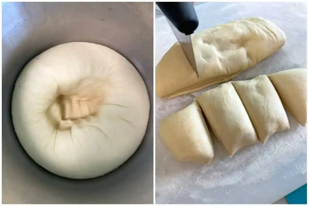 Germknödel Rezept mit Pflaumenmus – frisch gedämpfter Germknödel mit Mohn und Butter
