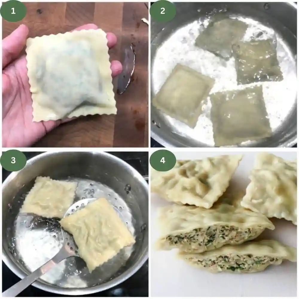 Schritt für Schritt Maultaschen kochen – selbstgemachte schwäbische Maultaschen nach Omas Maultaschen Rezept