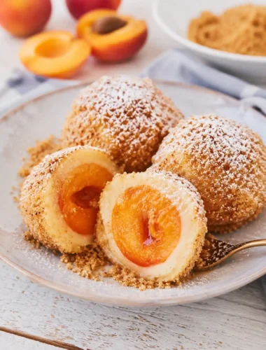 Marillenknödel mit Topfenteig und saftiger Marillenfüllung nach Omas Original-Rezept